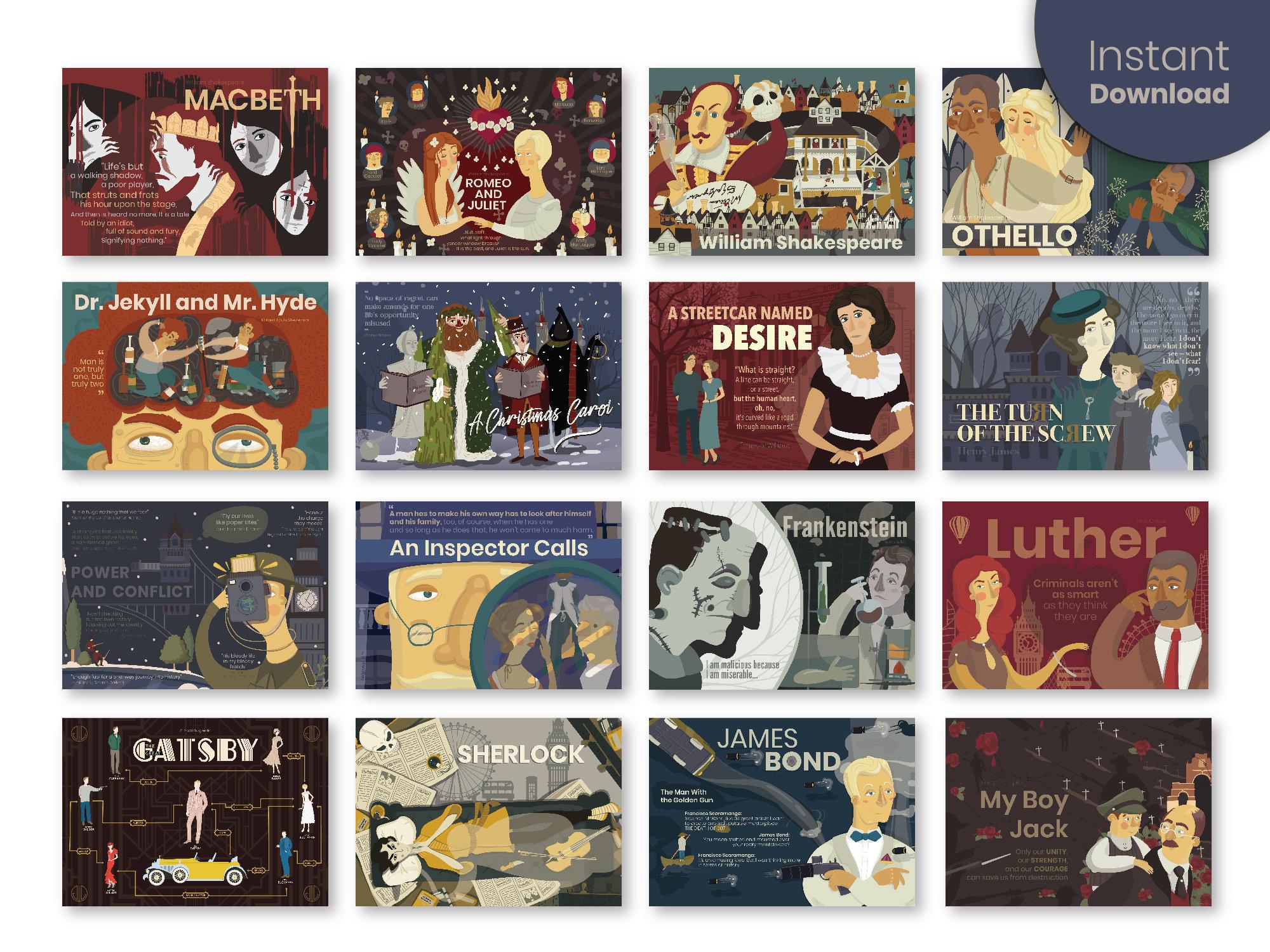 Literature art - Etsy België