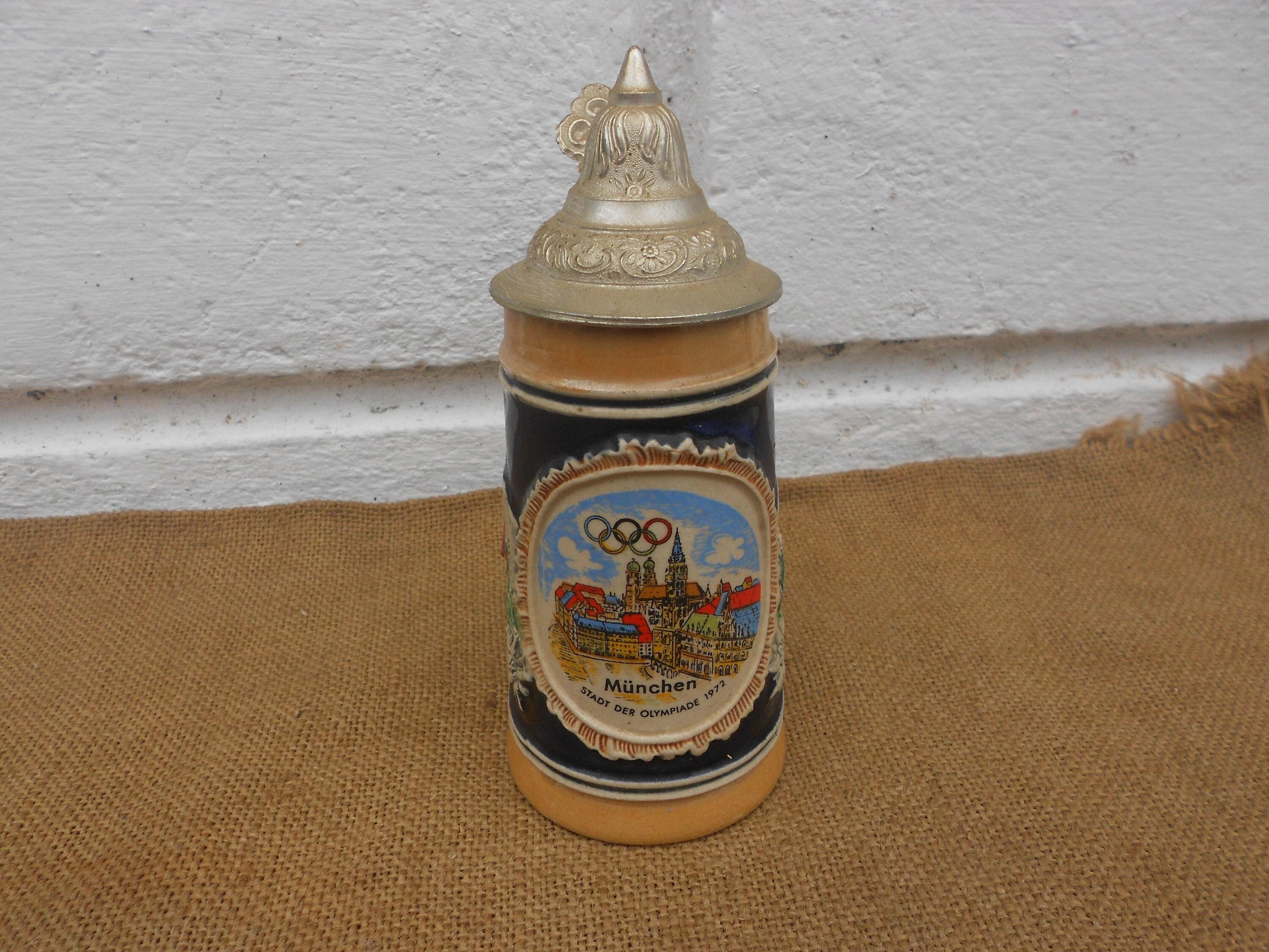 1972 Olympiade München Bierkrug Deutscher Traditioneller Bierkrug ...